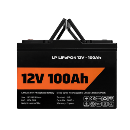 Тяговый аккумулятор LiFePO4 12,8V/105Ah (1280Wh) купить