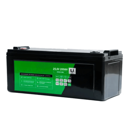 Тяговый аккумулятор LiFePO4 25,6V/200Ah (2560Wh)