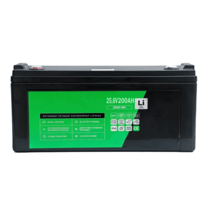 Тяговый аккумулятор LiFePO4 25,6V/200Ah (2560Wh) купить